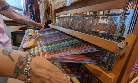 weaving and knitting supplies